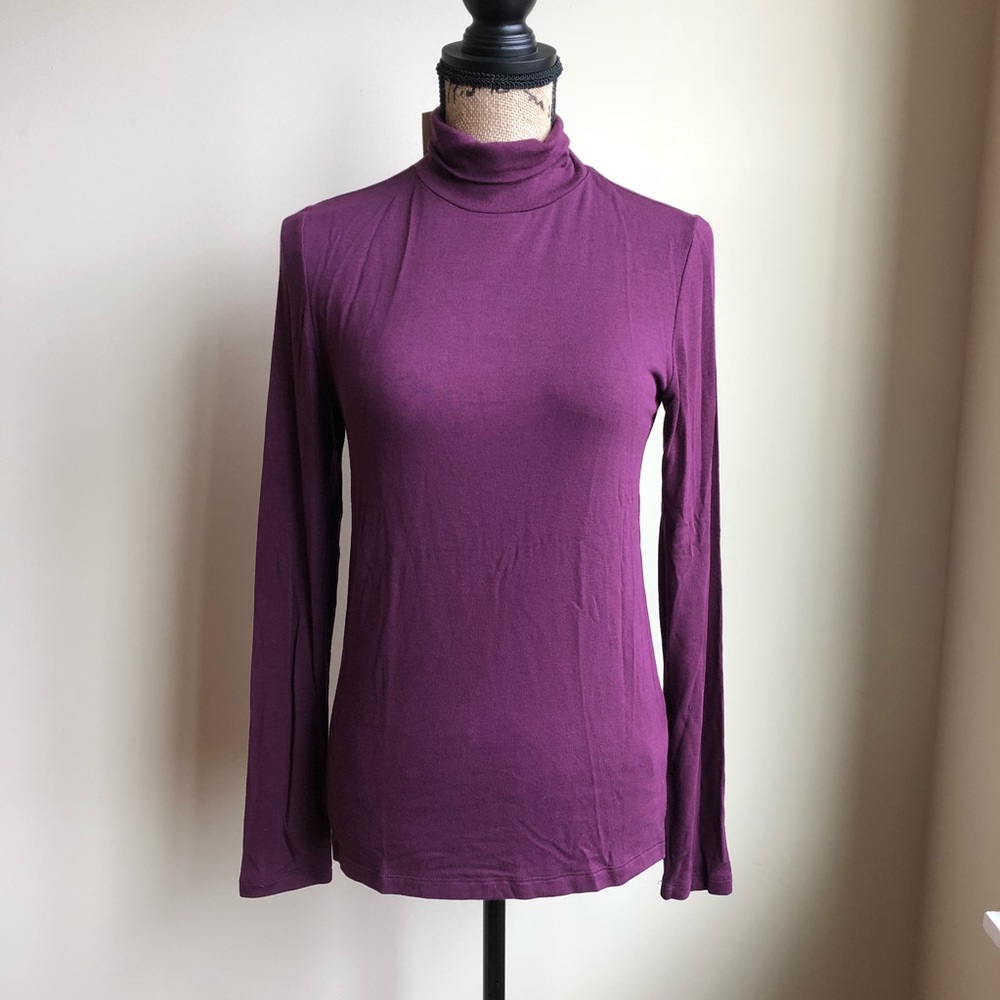 NWT Lucky Brand Purple Turtleneck